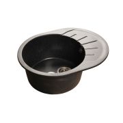 GF-R580L RONDO Мойка гранит (черный 308)