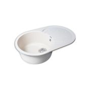 GF-R750L RONDO мойка. 750*460мм (белый 331)