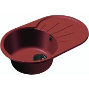 GF-R750L RONDO мойка. 750*460мм (красный марс 334)