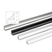 MINI plus стык профиль 2 части1146L черный (4,2метра)