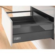 HETTICH Наборный комплект П/В Innotech ATIRA, 144х470мм, С PUSH TO OPEN, антрацит
