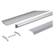 HETTICH КОМПЛЕКТ ПРОФИЛЕЙ TOPLINE XL ТИП 2, L4000, ПЕРФОРАЦИЯ, АЛЮМ.