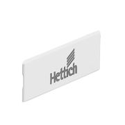 HETTICH Заглушка на боковину INNOTECH ATIRA, с логотипом hettich, белая