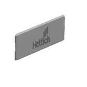 Заглушка на боковину INNOTECH ATIRA, с лого hettich, серая