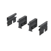 Hettich КОМПЛЕКТ СТОПОРА ДЛЯ ФИКСАЦИИ ДЕРЕВЯННЫХ ЯЩИКОВ С QUADRO В ОТКРЫТОМ ПОЛОЖЕНИИ, АНТРАЦИТ
