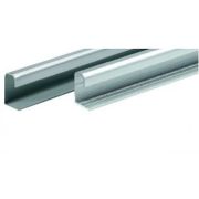 HETTICH Ручка-профиль ТОЛЩИНА ДВЕРИ 15-16 ММ, L2500, с перфорацией, сталь, серибристый