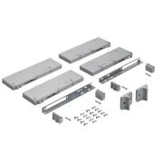 HETTICH К-т демпферов Silent System Topline L 3двери, без огр. хода, открыт.