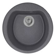 Кухонная мойка Granula 5101 графит(чёрно-серая) гранит.