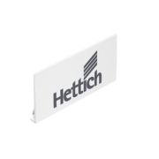 HETTICH ЗАГЛУШКА НА БОКОВИНУ AVANTECH YOU,С ЛОГОТИПОМ HETTICH,БЕЛАЯ