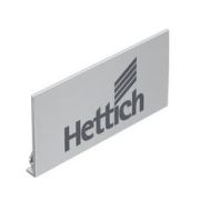 ЗАГЛУШКА НА БОКОВИНУ AVANTECH YOU,С ЛОГОТИПОМ HETTICH, СЕРЕБРИСТАЯ