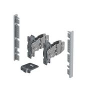 HETTICH КОМПЛЕКТ СОЕДИНИТЕЛЕЙ ПЕРЕДНЕЙ ПАНЕЛИ ВНУТР. ЯЩИКА AVANTECH YOU,H101,СЕРЕБРИСТЫЙ