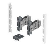 HETTICH КОМПЛЕКТ СОЕДИНИТЕЛЕЙ ПЕРЕДНЕЙ ПАНЕЛИ ВНУТР. ЯЩИКА AVANTECH YOU,H101,БЕЛЫЙ