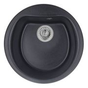 Кухонная мойка Granula 5101 чёрная гранит.