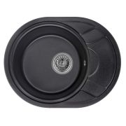 Кухонная мойка Granula 5802 чёрная гранит.