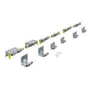 HETTICH КОМПЛЕКТ ФУРНИТУРЫ TOPLINE XL ДЛЯ 3 ДВЕРЕЙ,STB19/17ММ, ТОЛЩИНА ДВЕРИ 18-30 ММ,60КГ