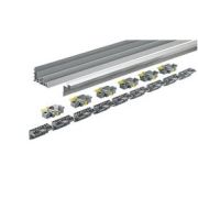 HETTICH КОМПЛЕКТ ПРОФИЛЕЙ TOPLINE XL STRONG/STB19.0,L2300, АЛЮМИНИЙ,АНОДИРОВАННЫЙ
