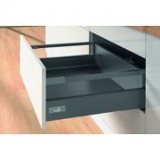 HETTICH КОМПЛЕКТ ЯЩИКА INNOTECH ATIRA ПОЛНОГО ВЫДВ. ДЛЯ PUSH TO OPEN SILENT,30КГ,H144NL520,АНТРАЦИТ