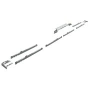 HETTICH Комплект демпферов Silent System TopLine XL для 3 дверей, 30-80 кг, с демпфером для средней двери