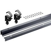HETTICH Комплект профилей WingLine L, с перфорацией, L2400 мм, алюминий, цвет антрацит
