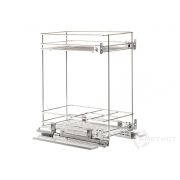 Корзина 400 напр. Blum п/в с доводчиком цвет хром