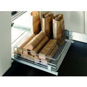 Корзина 450 напр. Blum п/в с доводчиком H 120 цвет хром, БЕЗ КРЕПЛ, ФАСАДА