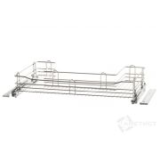 Корзина 900 напр. Blum п/в с доводчиком Н160 под мойку цвет хром КРЕПЛЕНИЕ ФАСАДА В КОМПЛ.
