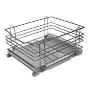 Корзина с сушкой 900мм напр. NOVA PRO п/в с доводчиком цвет хром, БЕЗ КРЕПЛ. ФАСАДА