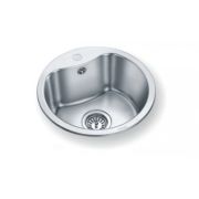 Мойка OL-357(F) мойка врезная (+сист. PVC, гибкий слив. чаша выпуска, крепл. уплотнитель, шаблон)