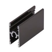 Профиль двухсторонний со стяжкой 25 мм.  FURNIAL бронза матовая 5900/20 шт