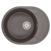 Кухонная мойка Granula 6301, эспрессо гранит.