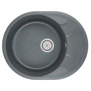 Кухонная мойка Granula 6301, графит гранит.