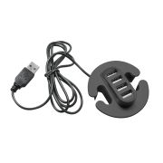 Шина usb 4 гнезда черная