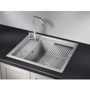 Кухонная мойка KS-6004, Алюминиум