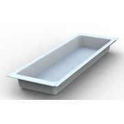 Лоток для столовых приборов Mesan TrayBond,1 отдел, (Ш157хГ480-444хВ45) белый