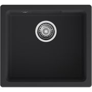 GF-URBAN 4550 подстольный монтаж 1-чаша 450*500мм черный