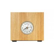 Деревянный вкладыш  с часами Н=132, отделка дуб