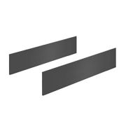 HETTICH КОМПЛЕКТ НАДСТАВОК НА БОКОВИНУ TOPSIDE INNOTECH ATIRA, H176, NL470, СТАЛЬ, АНТРАЦИТ