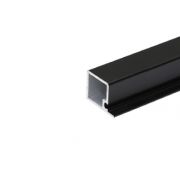 Профиль горизонтальный продольн. SmartCube 5000мм, мат.черн.