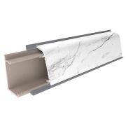 Плинтус TwinC 8251/S Calacatta Bianco 32*4200