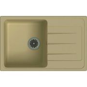 EWIGSTEIN Мойка кварц  Elegant 50F  1-чаша + крыло  762*480мм, БЕЖЕВЫЙ