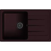 EWIGSTEIN Мойка кварц  Elegant 50F  1-чаша + крыло  762*480мм, ШОКОЛАД