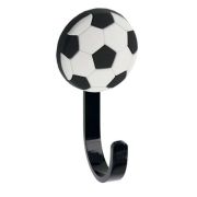 Крючок мебельный WM-BALL мяч, черно-белый