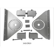 полкодержатель для полок с изменяемым углом наклона арт.3428