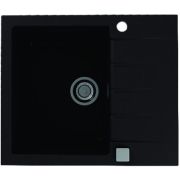 Мойка ALVEUS GRANITAL CADIT 10 CARBON (Карбон) - G91 590х500 в комплекте с сифоном 1132823