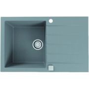 Мойка ALVEUS GRANITAL CADIT 20 CONCRETE (Серый) - G81 790х500 в комплекте с сифоном 1132823