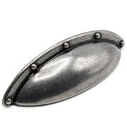 Ручка-скоба Shell 70.1959.58 глянцевое олово, 64/92, Metakor