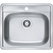 Мойка MORE 10 SAT-90 в компл. с сифоном 1130550