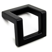 Ручка-скоба Frame 11.4157.12, черный мат. лак, 32/39, Metakor (5а710)