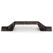 Ручка-Скоба FS1674-128 ORB 128 мм, Черно-Красная Мат.Бронза