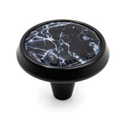 Ручка GU09-L31-V51, черный матовый/декор, Gamet (3а623)